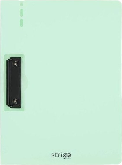 Deska z klipem bocznym A4 STRIGO miętowa