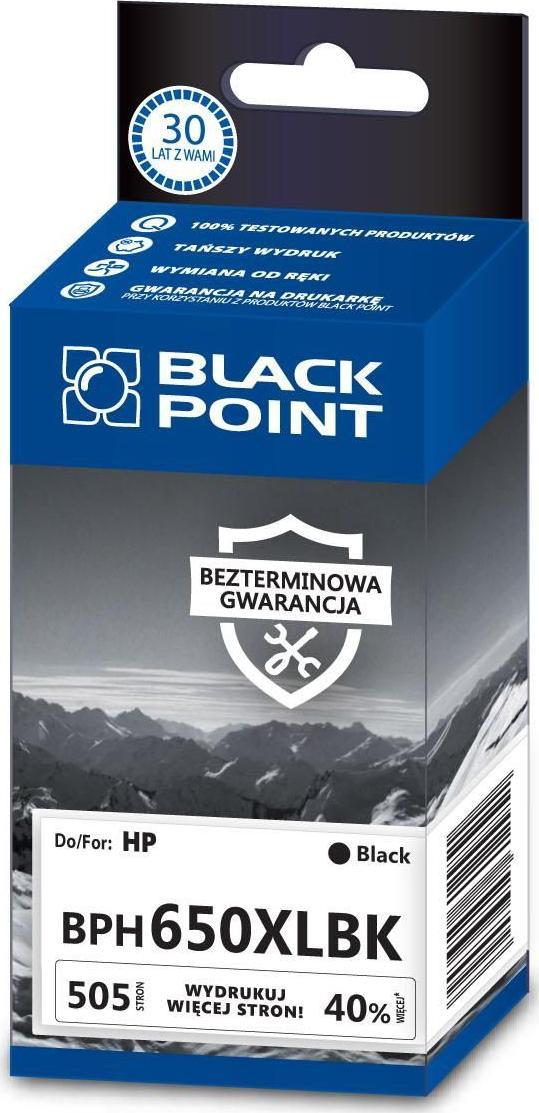 Tusz Black Point BLACK POINT BPH650XLBK Black 505 str. zamiennik