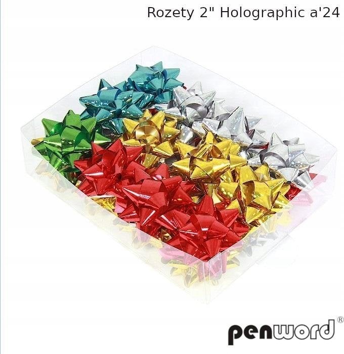 Polsirhurt Rozety holographic (24szt)