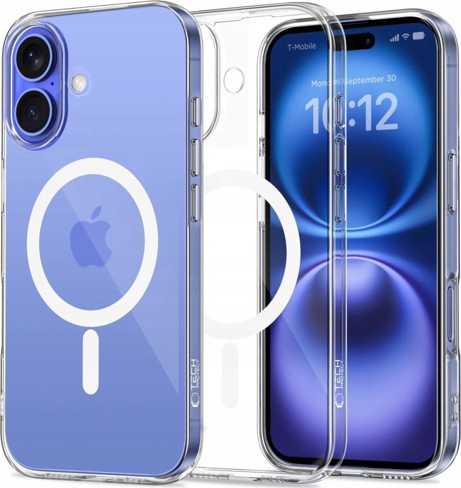 Tech-Protect TECH-PROTECT FLEXAIR MAGSAFE IPHONE 16 CLEAR