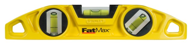 Stanley Poziomica z magnesem FatMax TORPEDO 22cm 3 libelki 0-43-603