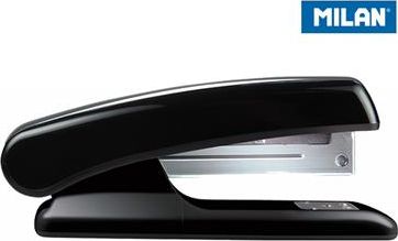 Zszywacz Milan Zszywacz Milan biurowy 12 cm metalowy czarny