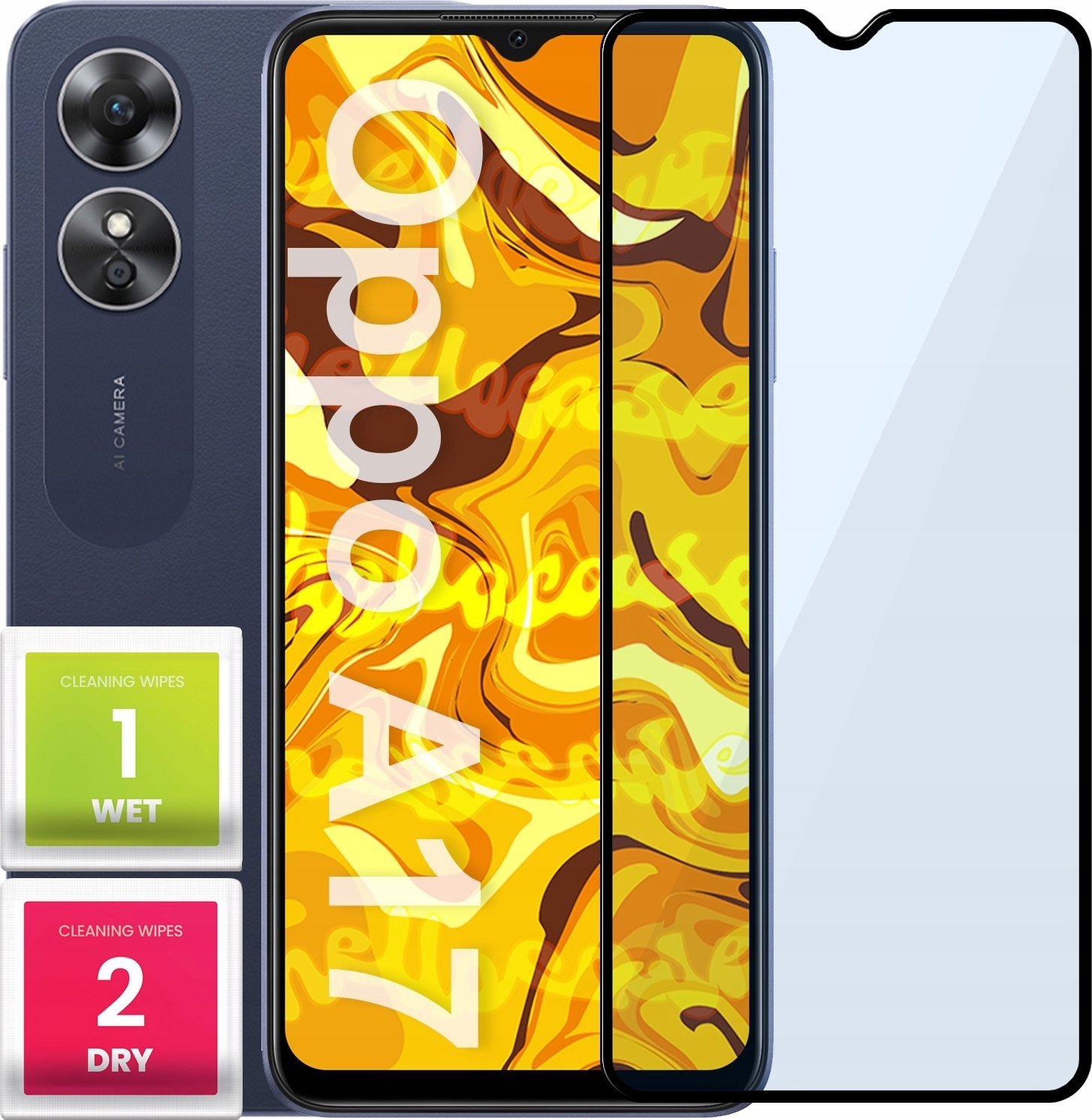 Hello Case SZKŁO HARTOWANE DO Oppo A17 / A17k / K10x / A57 4G / A57 5G / A57e / A57s