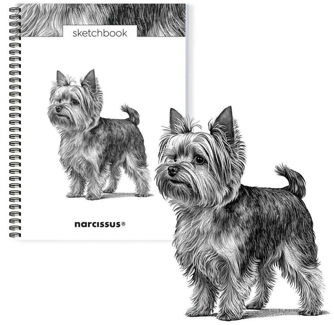 Szkicownik A4/50K na spirali - Pies