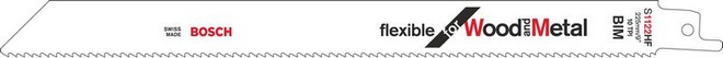 Bosch Brzeszczot do piły szablastej Wood and Metal 225x19x0,9mm S1122HF 2608656021