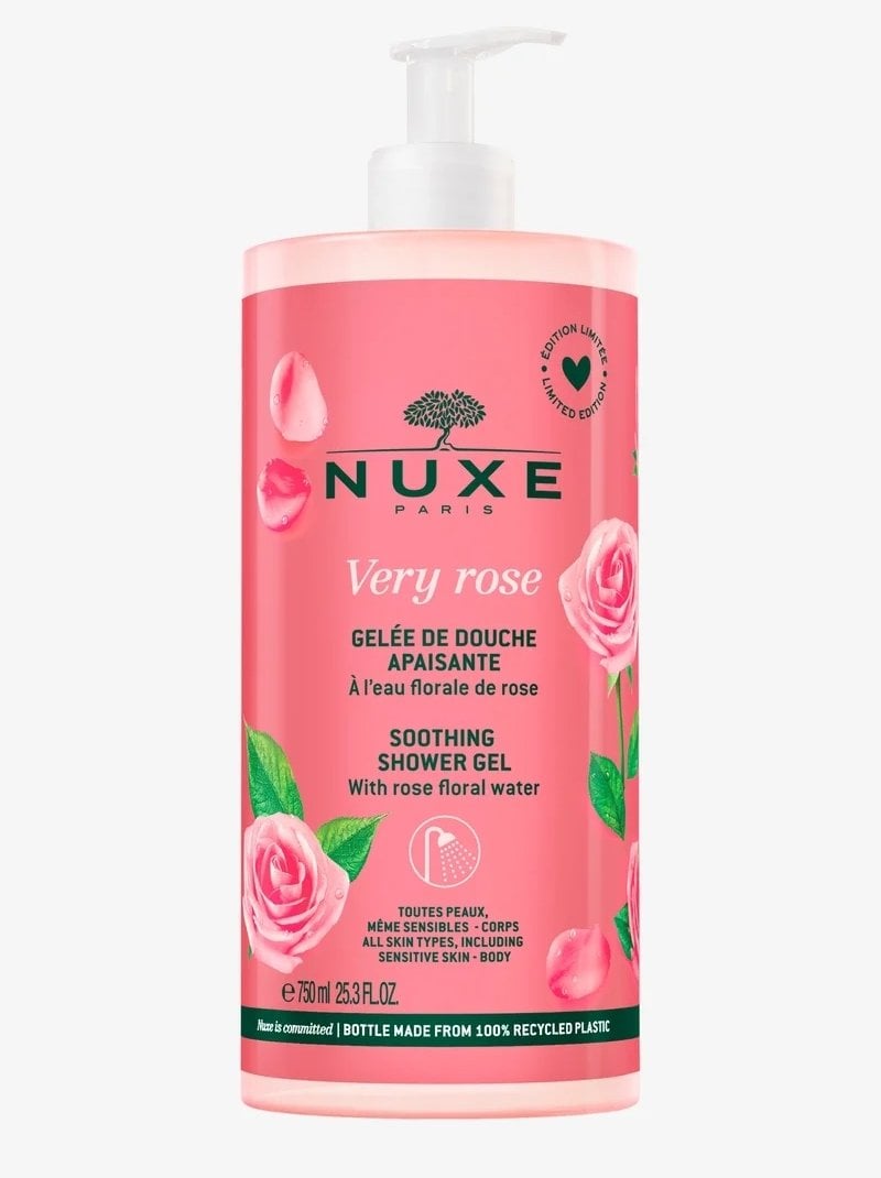 Nuxe Very Rose Soothing Shower Gel - - 750 ml