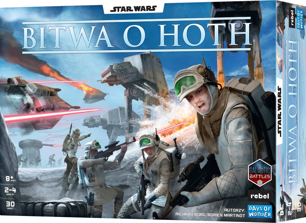 Rebel Gra planszowa Star Wars: Bitwa o Hoth