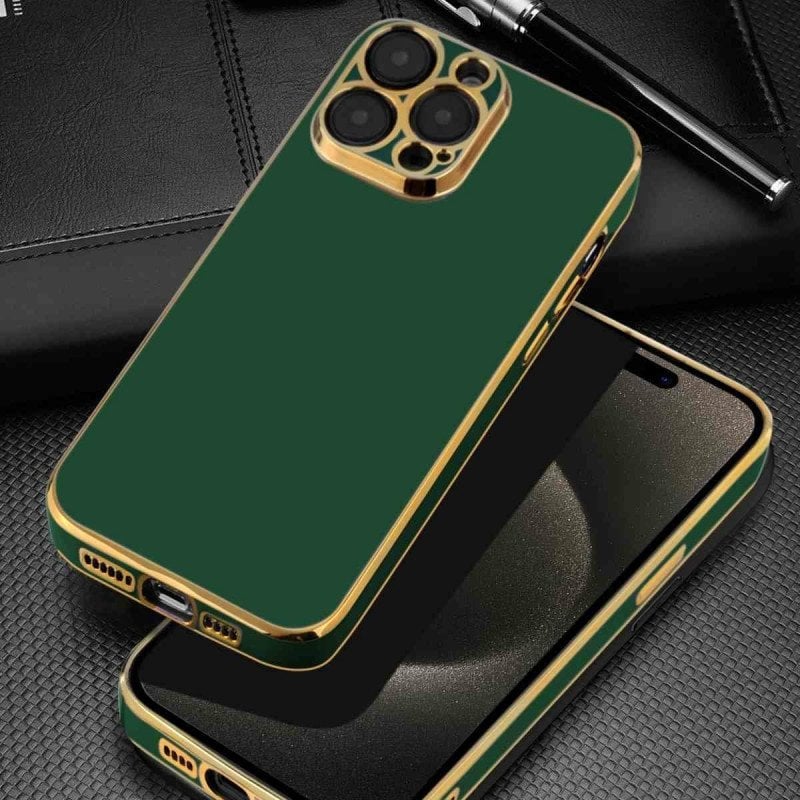 ETUI GLAMOUR DO SAMSUNG A26 5G ZIELONY