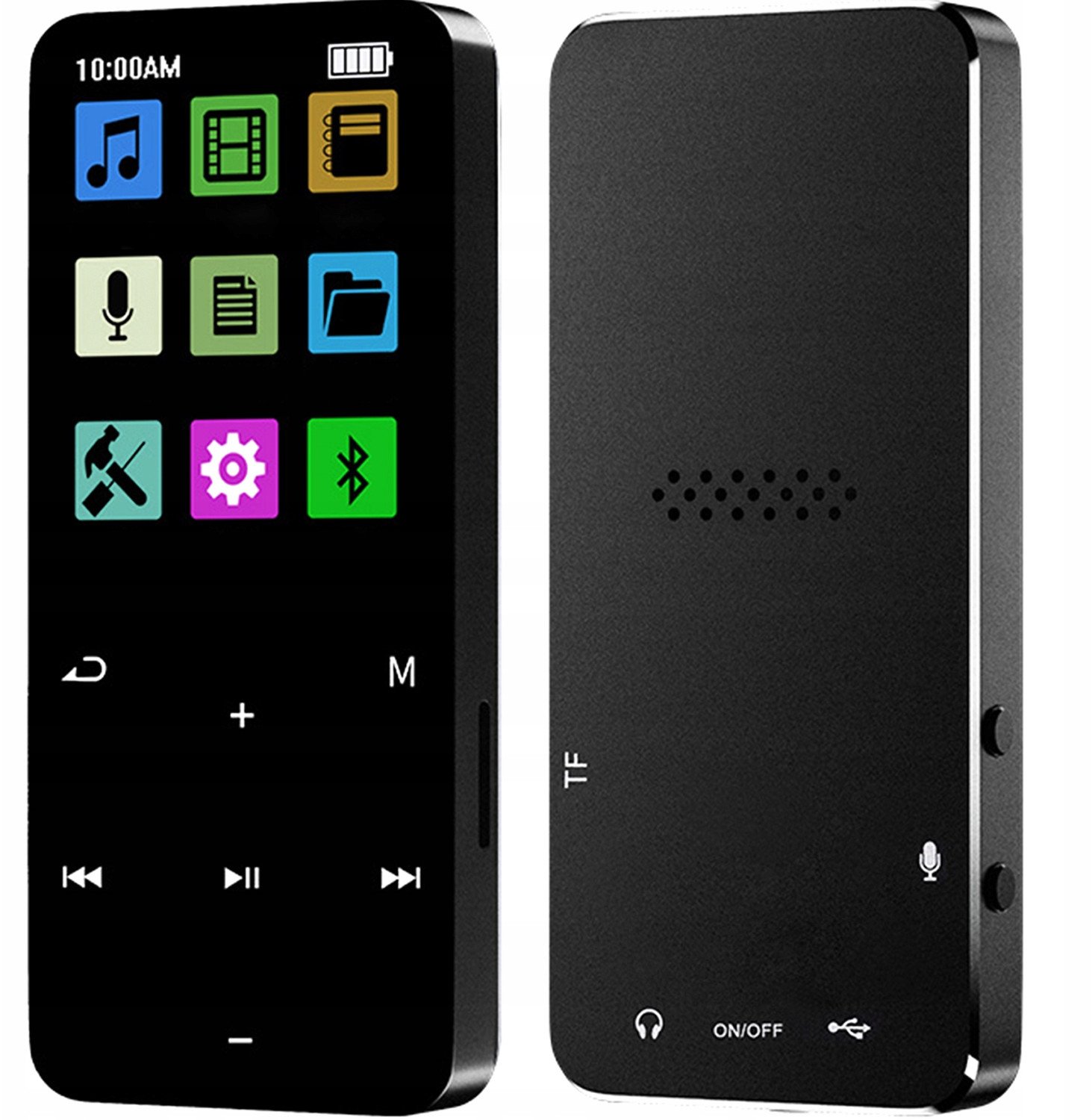 DYKTAFON CYFROWY Z DOTYKOWYM WYŚWIETLACZEM Q4