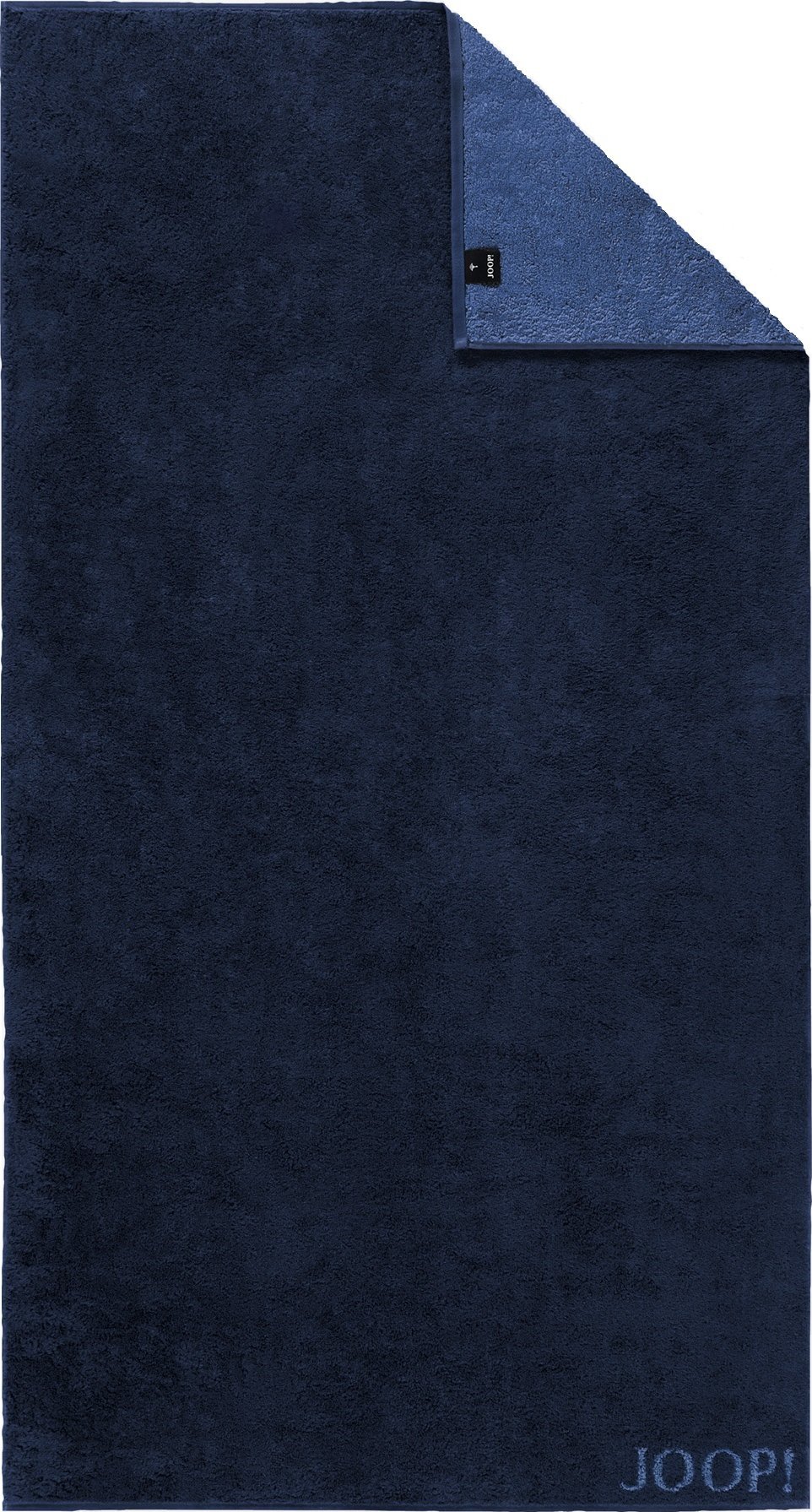 Joop! Ręcznik frotte 50x100 cm Doubleface 1600-14 granat