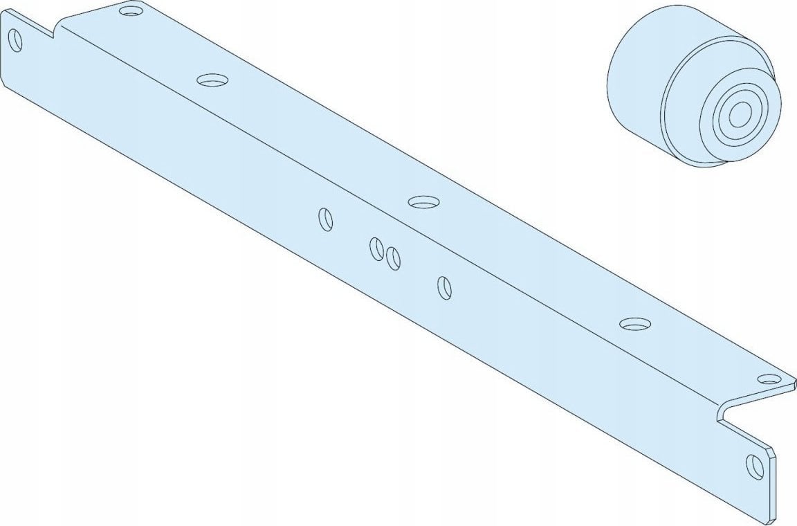 Schneider Electric Płyta montażowa ISFL160A 100mm LVS03545