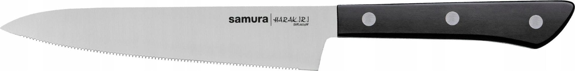 Nóż uniwersalny ząbkowany 15 cm Samura Harakiri