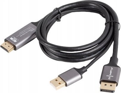 Lanberg Kabel adapter Lanberg HDMI (M) -> Displayport (M) 1,8M 4K czarny