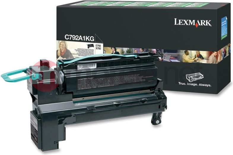 Toner Lexmark Black (C792A1KG)