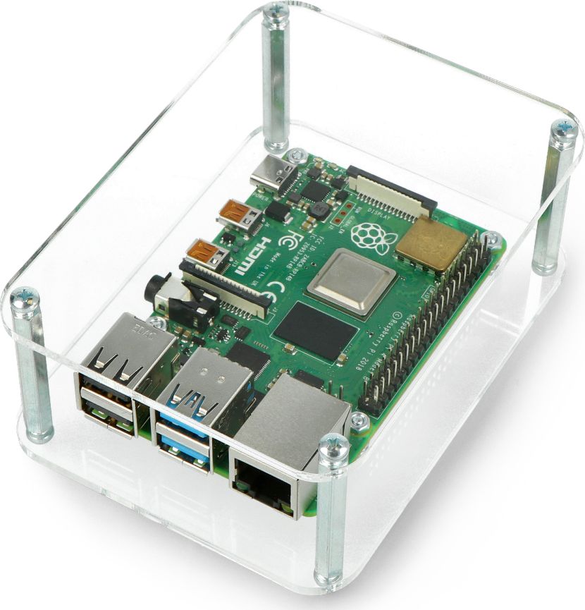 Gravlaser Obudowa Raspberry Pi 2B/3B/3B+/4B (RHF-05409)
