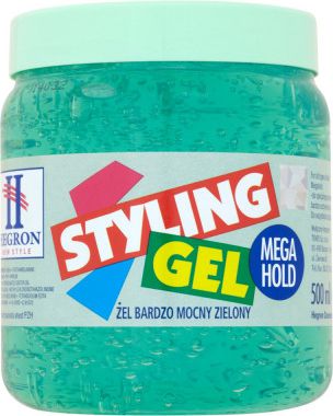 Hegron Żel do włosów 500 ml zielony