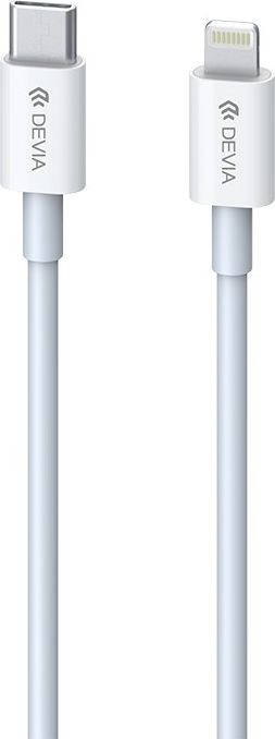 Kabel USB Devia Devia kabel PD Smart USB-C - Lightning 3A 20W biały
