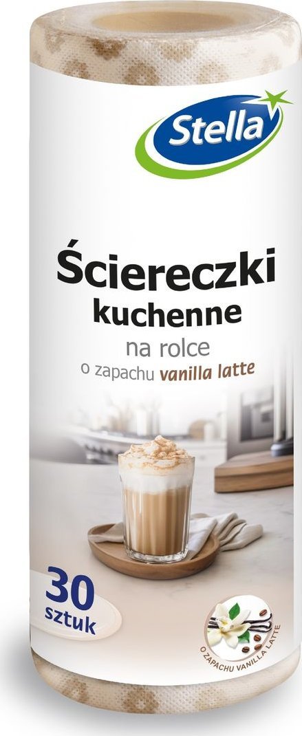 Stella Ściereczki na rolce kuchenne vanila late 30