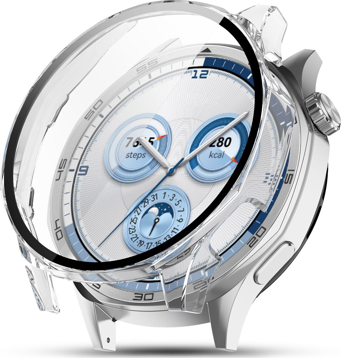 ETUI OCHRONNE + SZKŁO HARTOWANE DO HUAWEI WATCH GT 5 46mm Active Classic