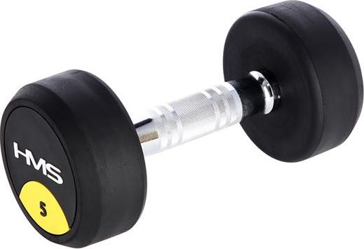 HMS hantel HG PRO gumowany 1 x 5 kg