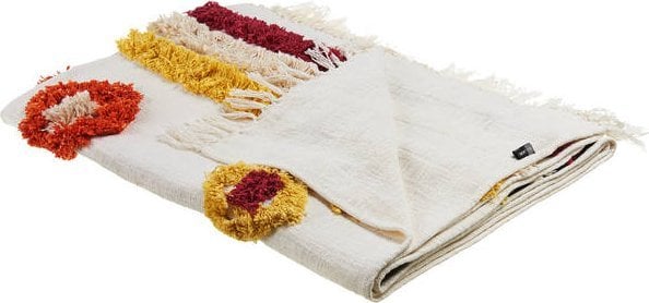 Beliani Koc bawełniany 130 x 180 cm wielokolorowy AMROHA!