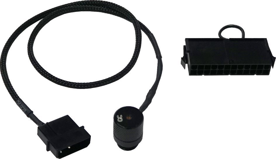 Alphacool Alphacool Eiszapfen Laserfitting G1/4 Zoll AG - 4-Pin Molex Ansc