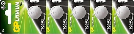 GP Bateria CR2025 5 szt.