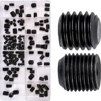 Yato WAART ŚRUBY IMBUSOWE BEZ KOŁNIERZA 160szt.