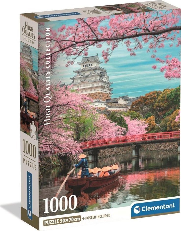 Clementoni Puzzle Compact Himeji Castle 1000 elementów (39982)