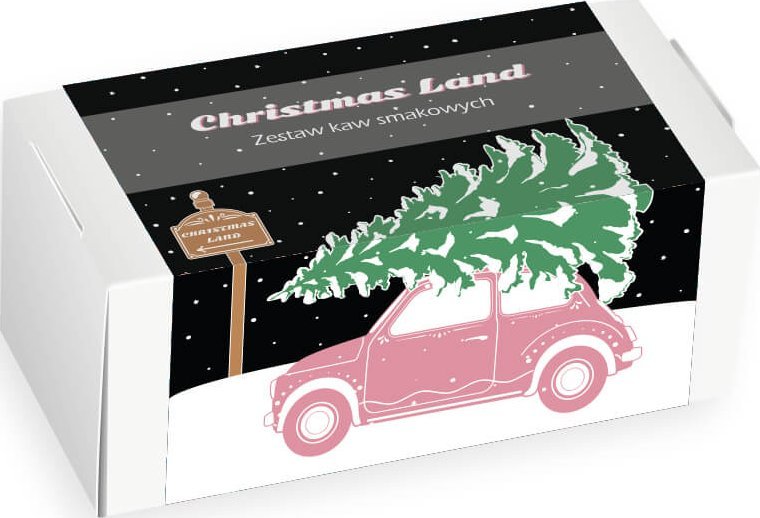 Cup&You Duży zestaw kaw Christmas Land 20 wyjątkowych smaków - pomysł na prezent upominek na święta mikołaja gwiazdkę wigilię Boże Narodzenie pod choi