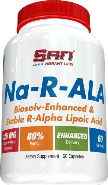 San SAN - NA-R-ALA, 125mg, 60 kapsułek
