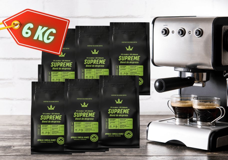 Kawa ziarnista Coffee Hunter Supreme 6 kg