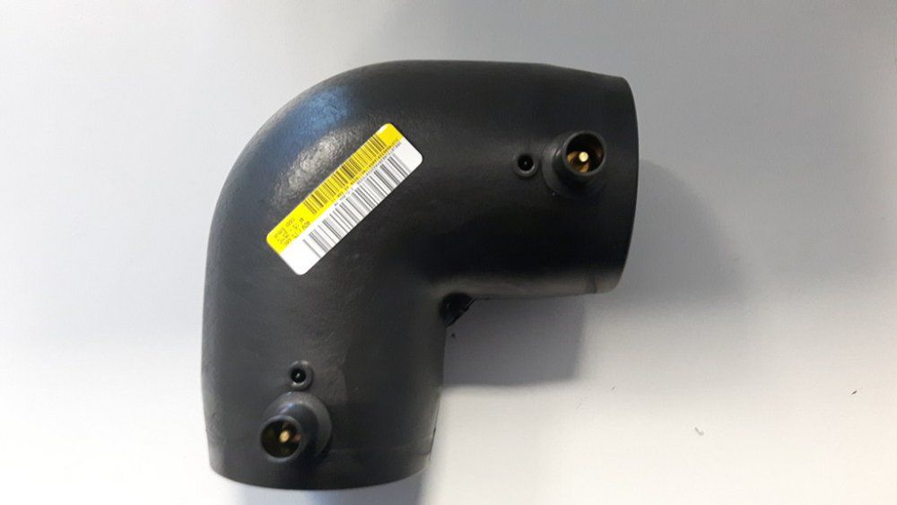 AGRU-FRANK Kolano PE dn125/90, SDR17-7.4 elektrooporowe, woda/gaz (25.171.0125.11)