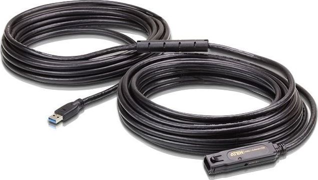 Kabel USB Aten USB-A - USB-A 15 m Czarny (UE3315-AT-G)