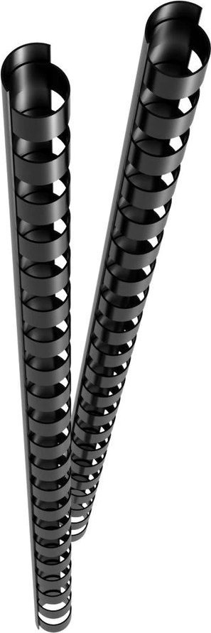 Genie Grzbiety spiralne 8mm czarny 25 Stk