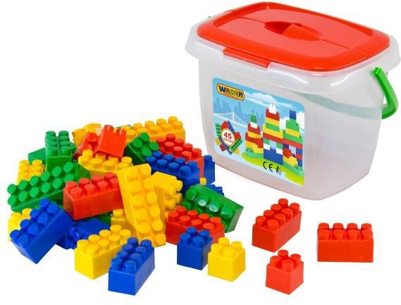 Wader Klocki Budowniczy w Wiaderku (41845)