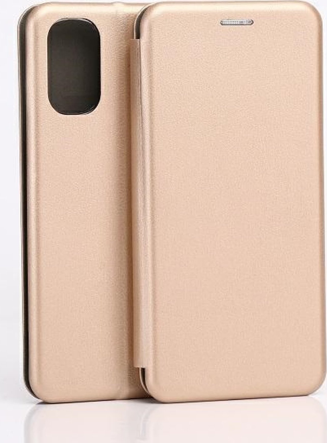 Beline Beline Etui Book Magnetic Moto E32/E32s złoty /gold