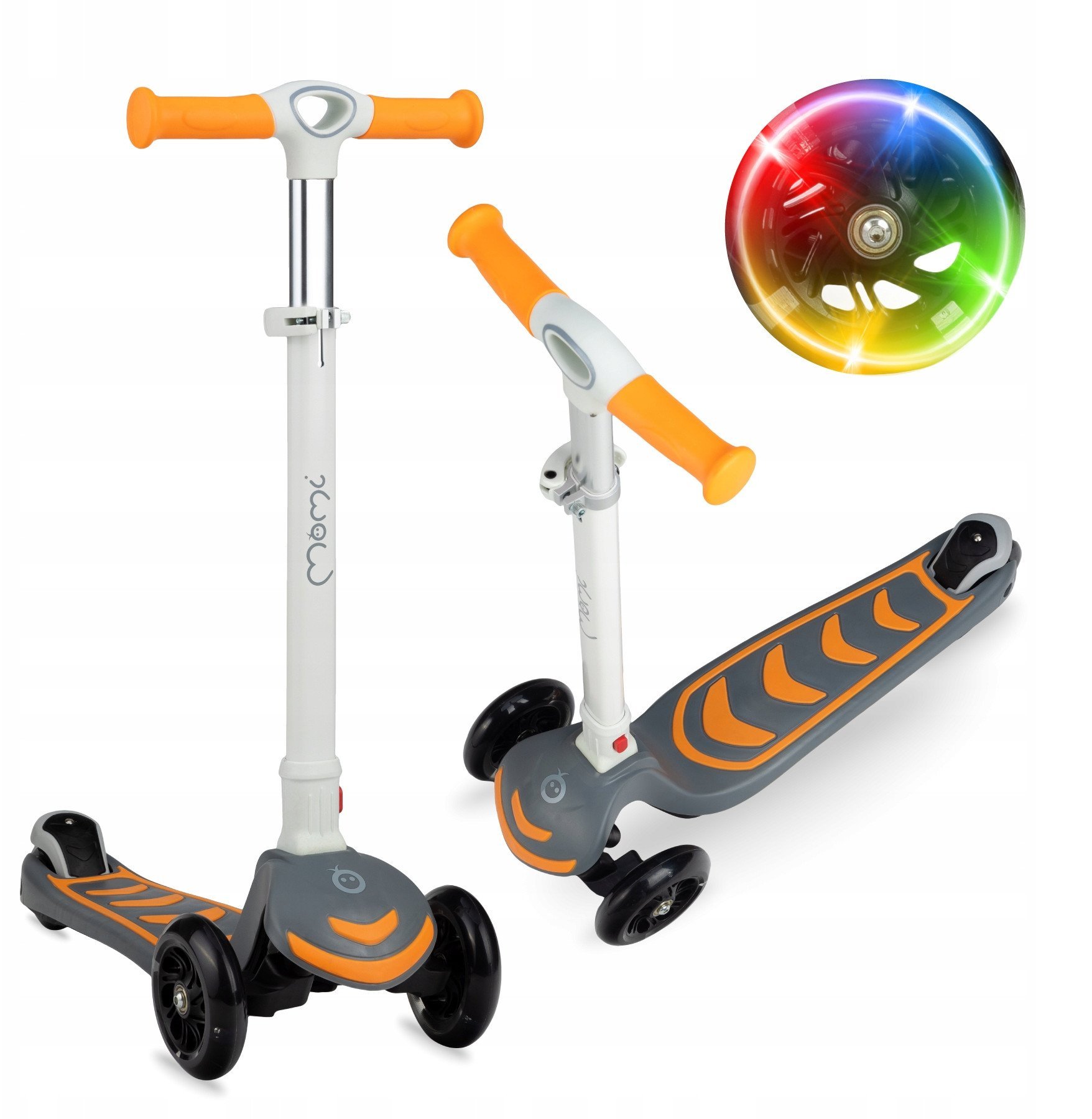 MOMI HULAJNOGA VIVIO POMARAŃCZOWO-SZARA