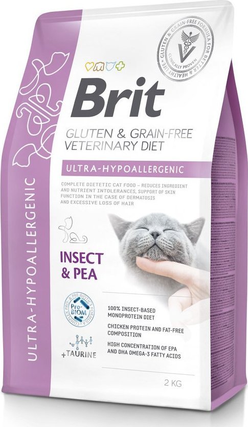 Brit BRIT GF Veterinary Diets Cat Ultra-Hypoallergenic 2kg
