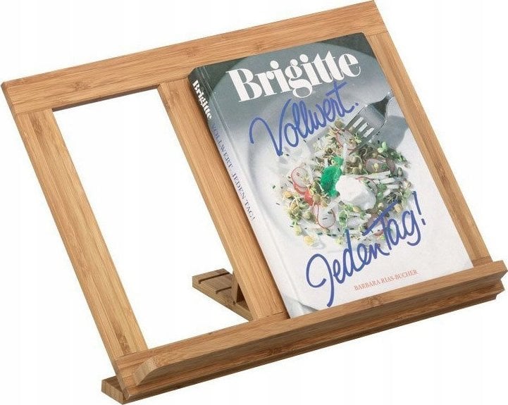 Zeller Stojak pod książkę kucharską, 100% bambus, ZELLER