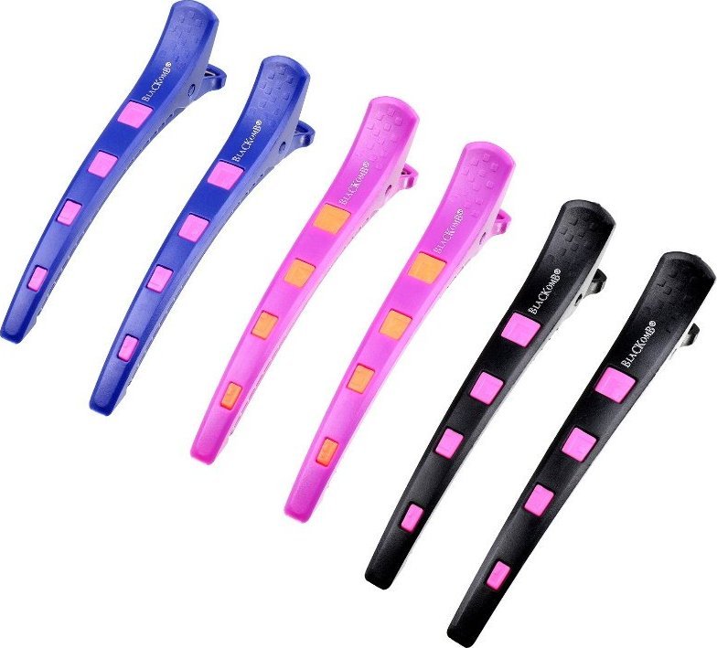 Poniks klipsy do włosów proste kolorowe profesjonalne