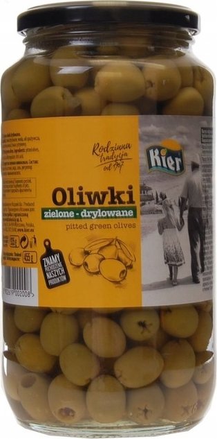 Kier Oliwki Zielone Drylowane 935 g