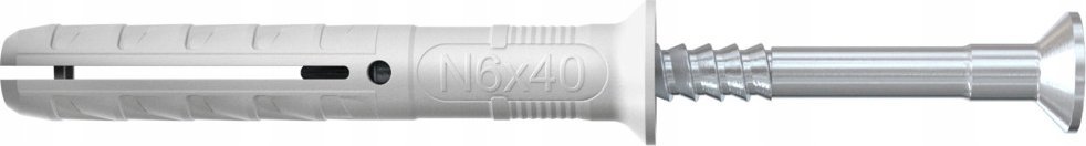 Fischer Kołek Rozporowy 048788 Nx40 z Gp Zestaw 100szt.