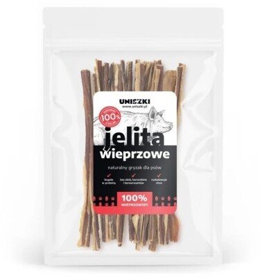 ZAKŁAD PRZETWÓRSTWA MIĘSA DROBIOWEGO UNISZKI Wieprzowe jelita 100g
