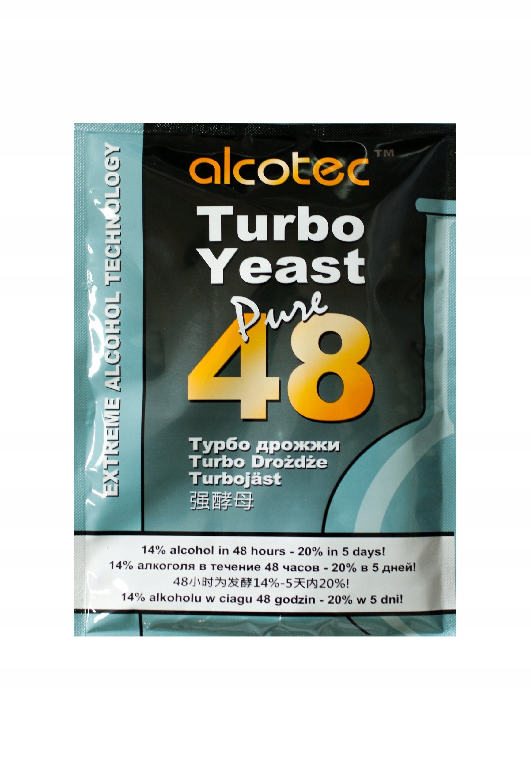 Drożdże gorzelnicze Alcotec 48 Turbo Pure