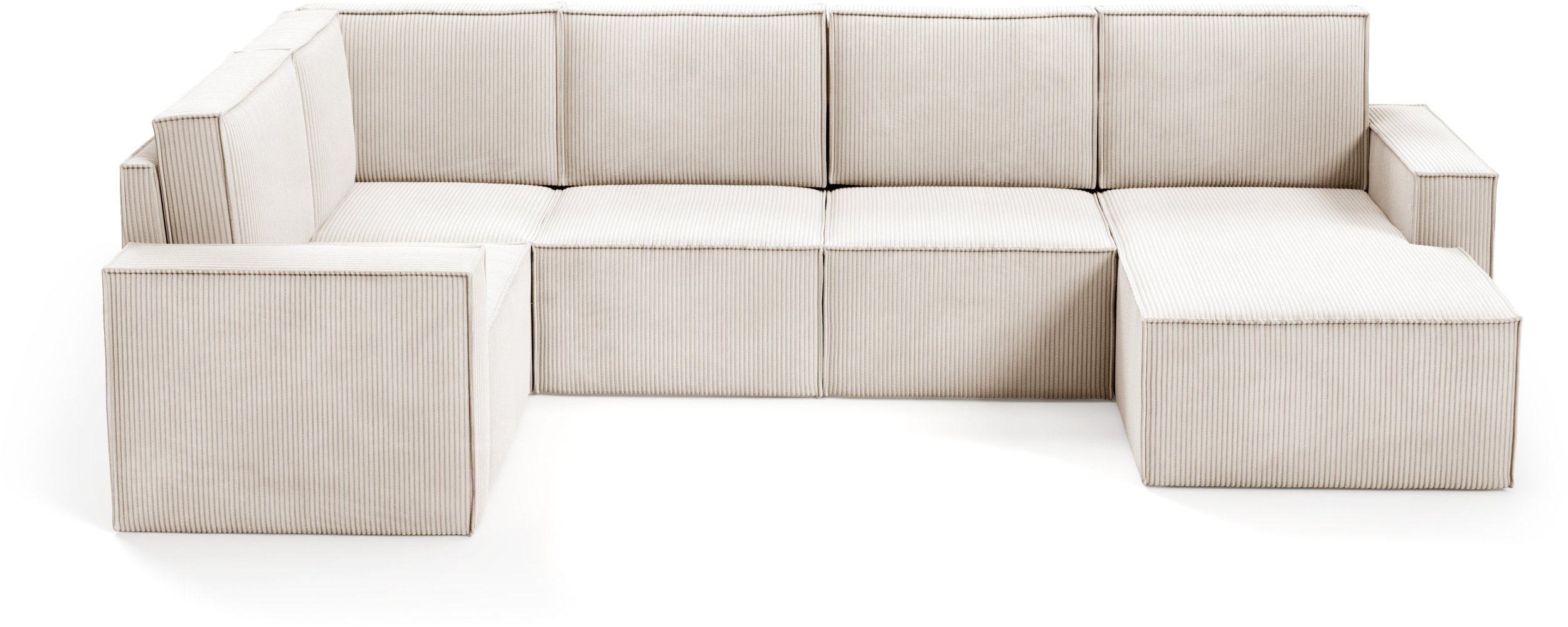 DUŻY Narożnik U2 Modułowy PORTO Kanapa sztruks Sofa poso 105