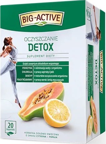 BIG-ACTIVE BIG-ACTIVE herbata funkcjonalna Detox 20tb