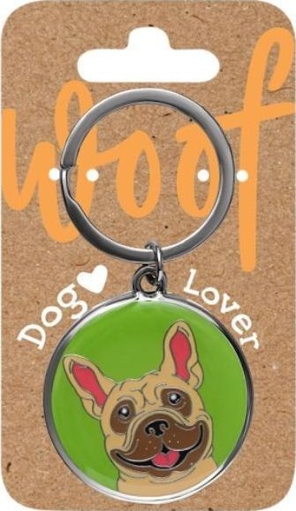 Brelok dla psiarzy - buldog francuski