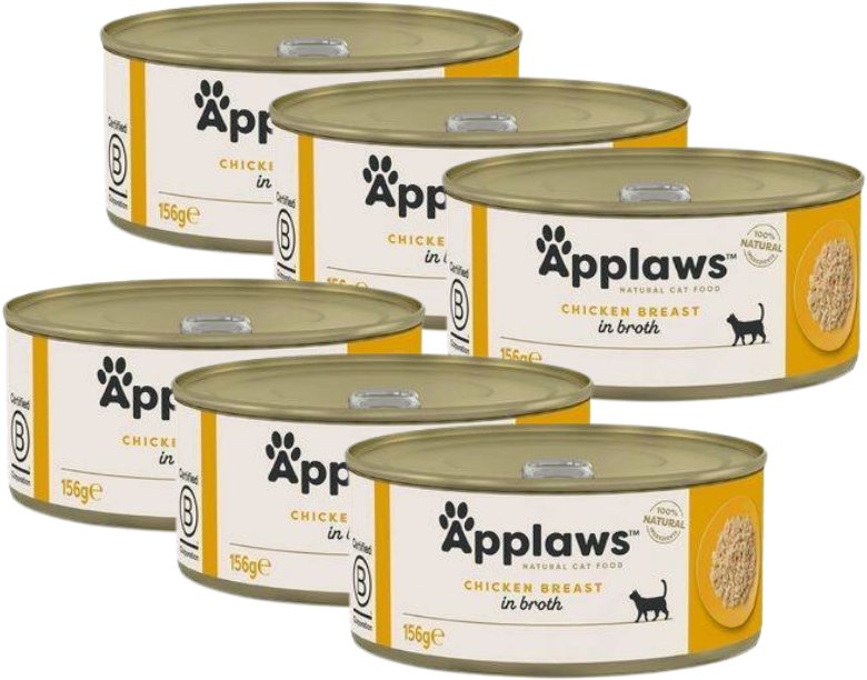 Applaws Cat Kurczak i Ser 6x156g PUSZKA