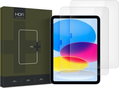 Hofi SZKŁO HARTOWANE HOFI GLASS PRO+ 2-PACK IPAD 10.9 10 / 2022 CLEAR